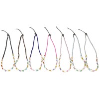 Lot 35 colliers colorés avec coquillages